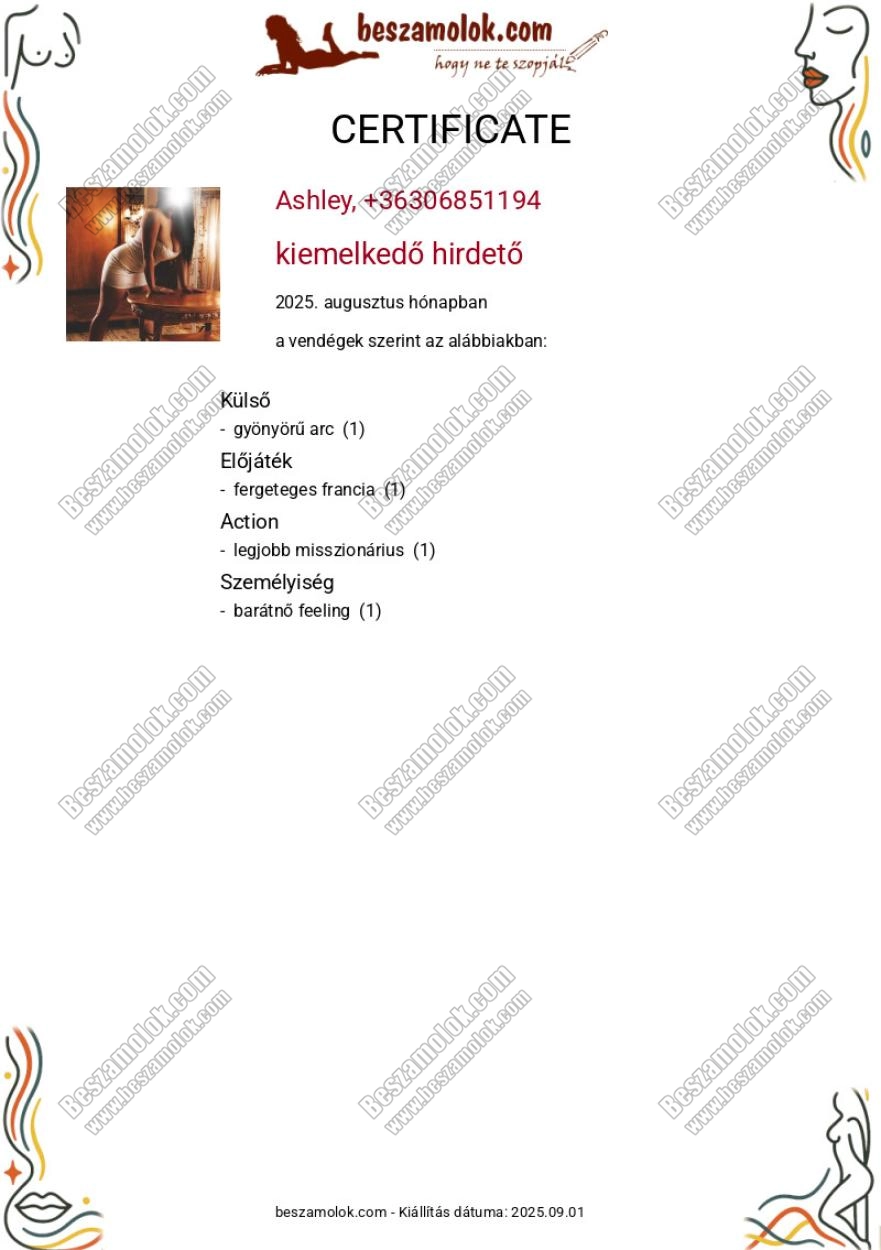 Ashley prosztata masszazs profil kepes profil - prosztata-masszazs.hu Ashley - +36 30 685 1194 - prosztata masszazs foto