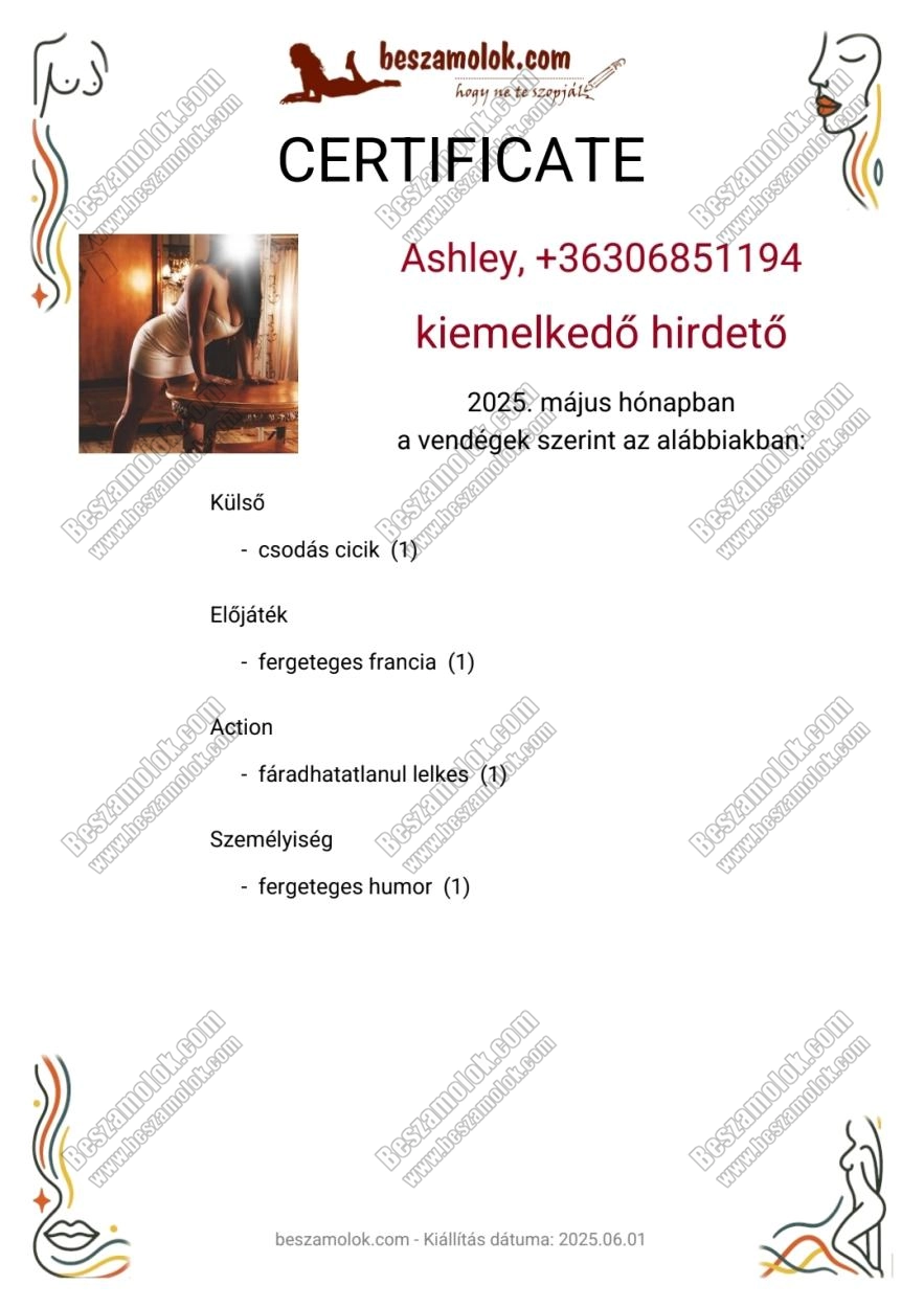 Ashley prosztata masszazs profil kepes profil - prosztata-masszazs.hu Ashley - +36 30 685 1194 - prosztata masszazs foto